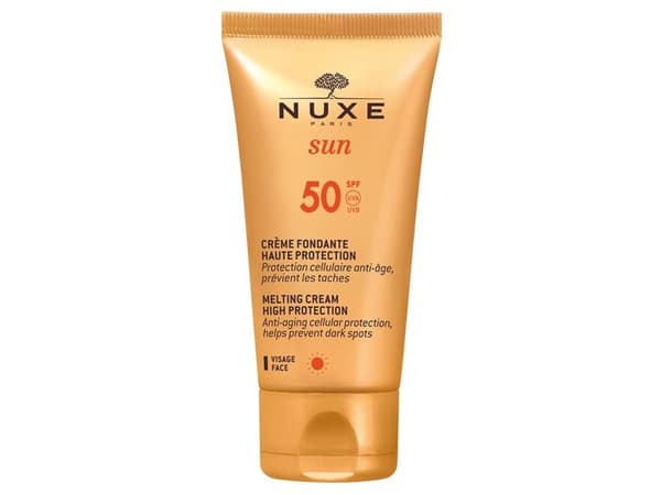 Nuxe Sun Melting Cream High Prot. For Face SPF50 - Dame - 50 ml