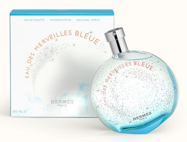 Hermes Eau Des Merveilles Bleue Eau De Toilette Spray 100ml for kvinner