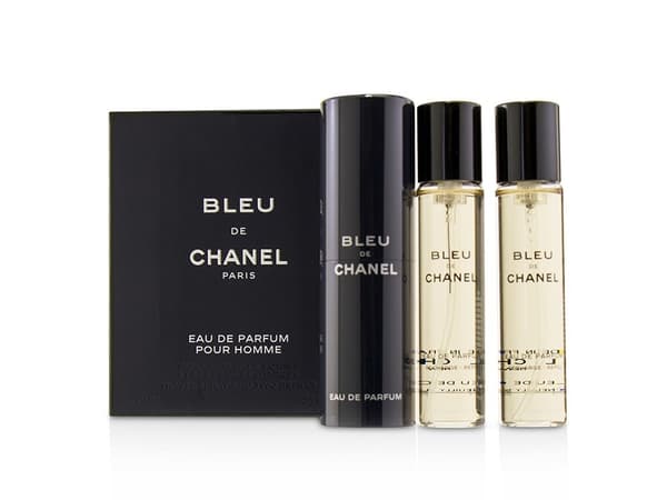 Chanel Bleu de Chanel Eau de Parfum EDP Refillable 20 ml + Eau De Parfum Refill 2 x 20 ml (man)