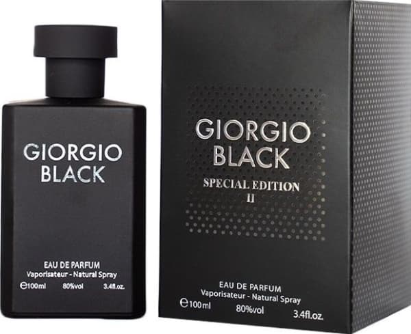 Giorgio Group Black Special Edition II Eau De Parfum 100 ml (man)