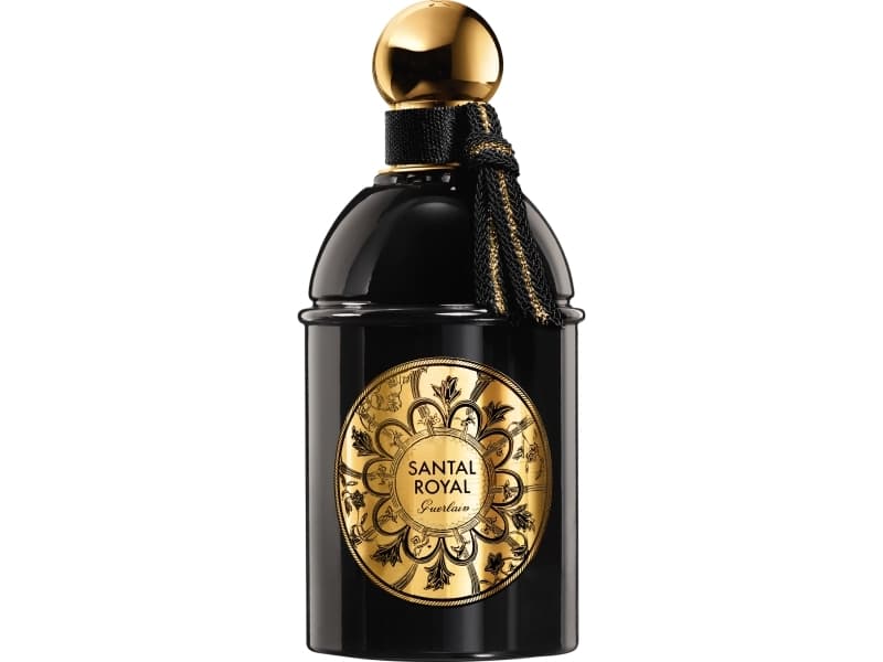 Guerlain Santal Royal, Kvinnor, 125 ml, Engångsflaska, Jasmin, Neroli, Kanel, Persika, Persika, Ros, Ambra, Läder, Musk, Oud, Sandelträ