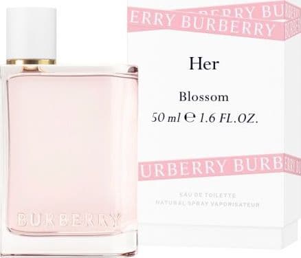 Burberry Her Blossom, Kvinder, Sommer, 50 ml, Ikke-genopfyldelig flaske, Mandarin, Rosa peber, Pæon, Blomme