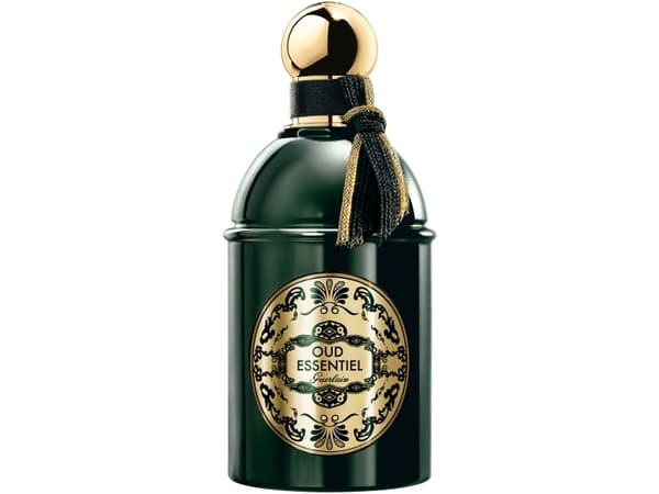 Guerlain Oud Essentiel, Kvinnor, 125 ml, Engångsflaska, Saffran, Agar, Cederträ, Ros, Guaiac trä, Rökelse, Läder