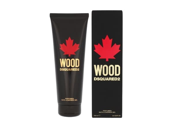 Dsquared2 Wood, Voksne, Menn, Kropp, Universell, 250 ml, Blomster