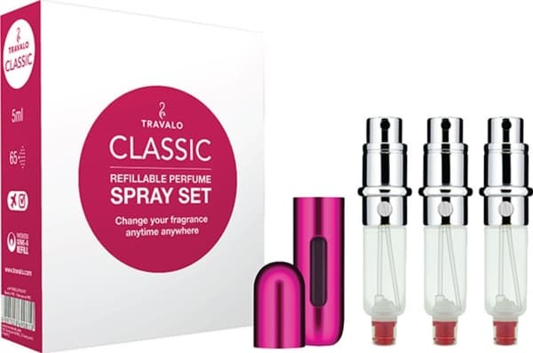 Travalo Travalo Classic HD UNI 3x5ml Rosa
