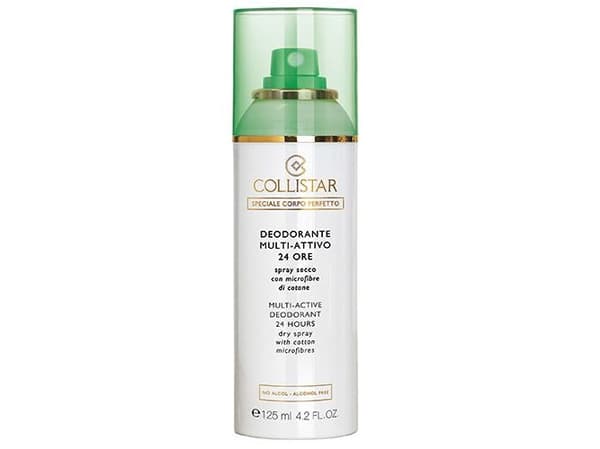 Collistar Multi-Active Deodorant 24 Hours, Kvinder, Antiperspirantti, Suihku deodorantti, Spray, Suihku, 125 ml, 24 t