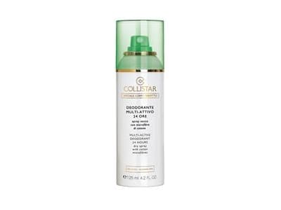 Collistar Multi-Active Deodorant 24 Hours, Kvinder, Antiperspirantti, Suihku deodorantti, Spray, Suihku, 125 ml, 24 t