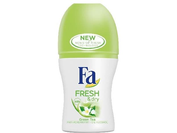 Fa Fresh & Dry Green Tea Roll-on Deodorant 50ml