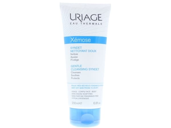 Uriage Xemose Gentle Cleansing Syndet Mild ansiktsrensende gel-Creme for atopisk utsatt hud 200ml