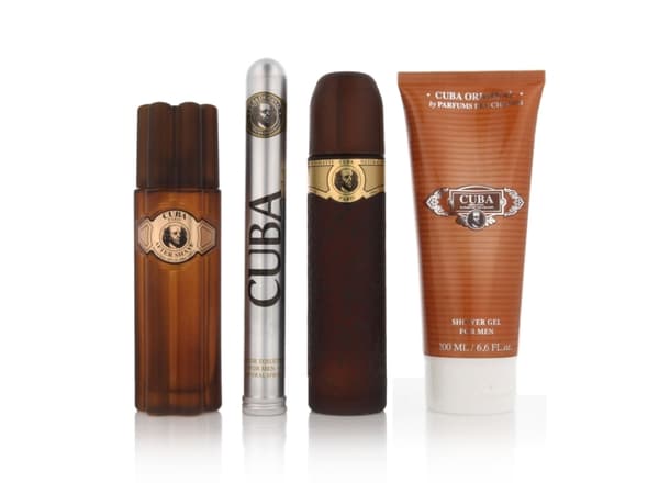 Cuba Paris for menn EDT 100ml + EDT 35ml + Dusjgelé 200ml + Aftershave 100ml