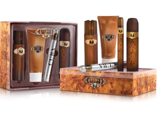 Cuba Paris for menn EDT 100ml + EDT 35ml + Dusjgelé 200ml + Aftershave 100ml