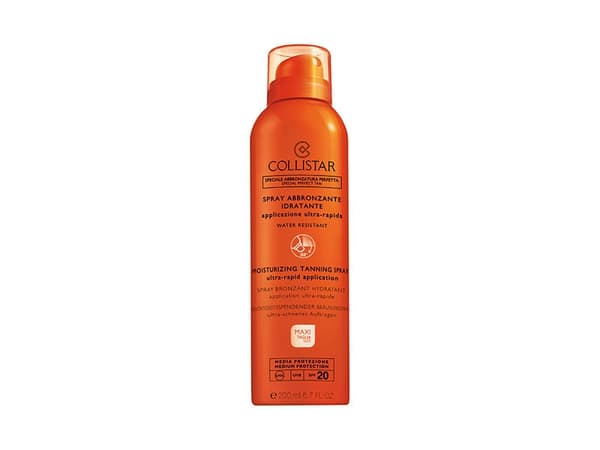 COLLISTAR MOISTURIZING TANNING SPRAY ULTRA RAPID APPLICATION SPF 20 200ML