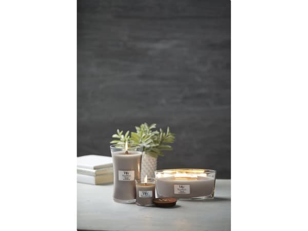 WoodWick 93106, Andre, Grå, Rav, Musc Parfyme ? menn, Vetiver, 1 stykker