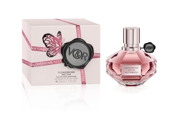Viktor&amp;Rolf Flowerbomb Nectar, Kvinder, 50 ml, Ikke-genopfyldelig flaske, Bergamott, Solbær, Fresia, Jasmin, Orangeblomst, Osmanthus, Rose, Ravfa