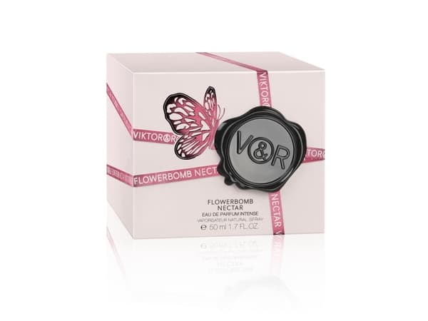 Viktor&amp;Rolf Flowerbomb Nectar, Kvinder, 50 ml, Ikke-genopfyldelig flaske, Bergamott, Solbær, Fresia, Jasmin, Orangeblomst, Osmanthus, Rose, Ravfa