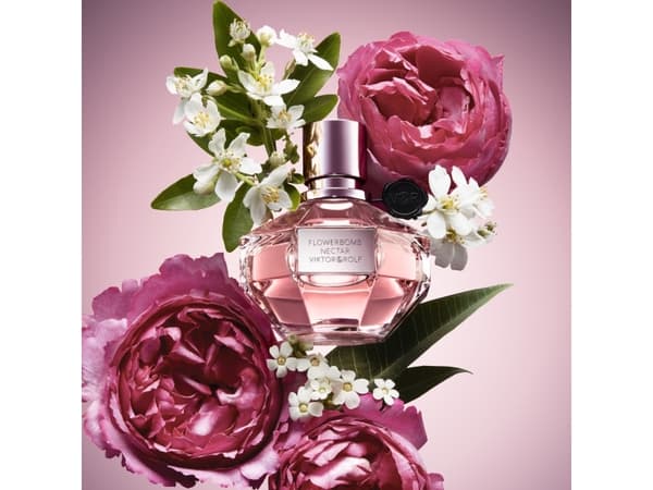 Viktor&amp;Rolf Flowerbomb Nectar, Kvinder, 50 ml, Ikke-genopfyldelig flaske, Bergamott, Solbær, Fresia, Jasmin, Orangeblomst, Osmanthus, Rose, Ravfa