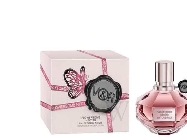Viktor&amp;Rolf Flowerbomb Nectar, Kvinder, 50 ml, Ikke-genopfyldelig flaske, Bergamott, Solbær, Fresia, Jasmin, Orangeblomst, Osmanthus, Rose, Ravfa
