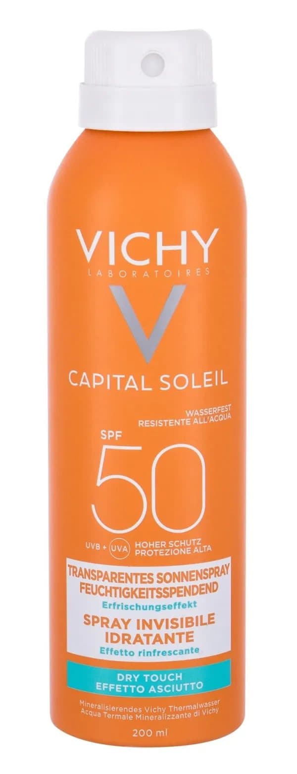 Invisible Spray Moisturizer SPF 50 Idéal Soleil (Invisible Hydrating Mist) 200 ml