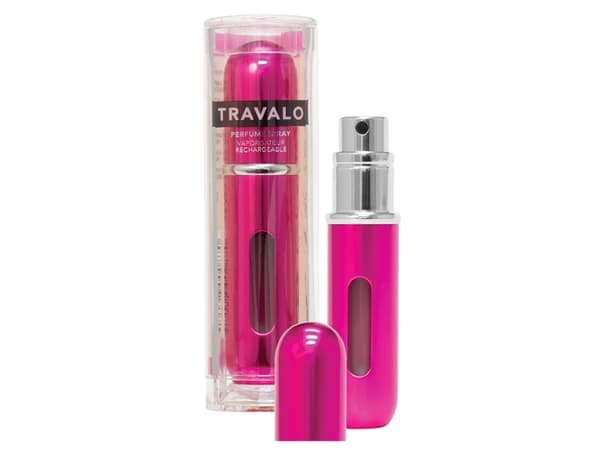 Travalo Classic HD, Rosa, Aluminium, Plast, 5 ml, 0,086 m, Sfærisk, 20 mm