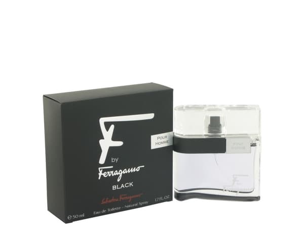 Salvatore Ferragamo F by Ferragamo Black Eau De Toilette 50 ml (man)