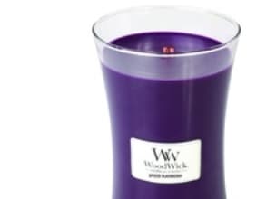 WoodWick 93078, Andre, Lilla, Blackberry, Kanel, Vanilje, 1 stykker