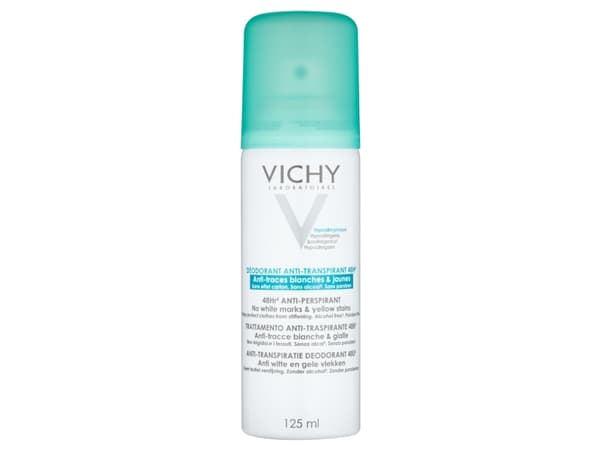 Vichy 48Hr Anti-Perspirant No White Marks & Yellow Stains 125 ml