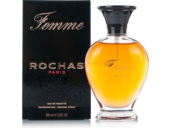 Rochas Femme, Kvinna, 100 ml, Patchouli, Rosa, Sandelträ, vetiveria, Spray