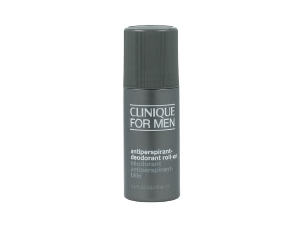 Clinique For Men Roll On Anti-Perspirant, Miehet, Antiperspirantti, Roll on deodorantti, 75 ml, Universal, Water\Aqua\Eau, Aluminium Chlorohydrate, C
