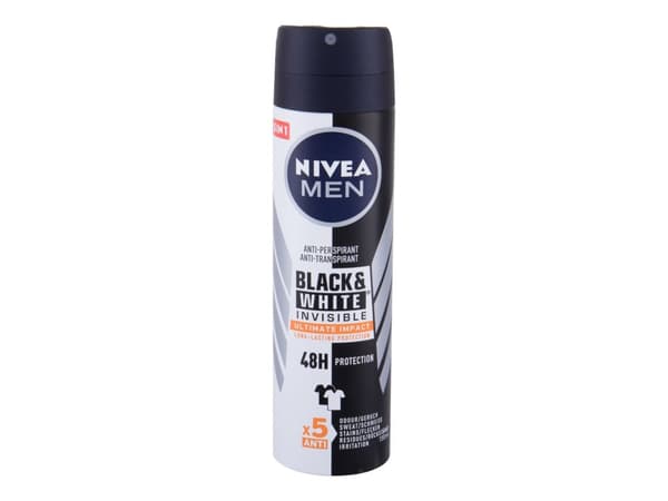 Men Invisible For Black & White Ultimate Impact 48h (M,150)