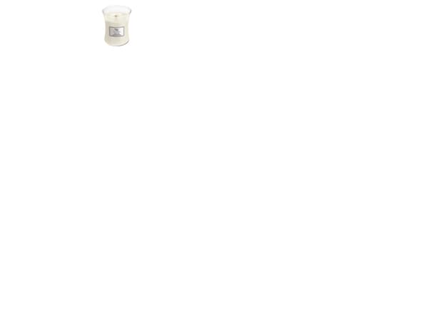 WoodWick 10.16479.0019, Cylinder, Hvit, Bergamot, Jasmine, Musc Parfyme , menn, Sandaltre, Tuberose, Ylang-ylang, 1 stykker