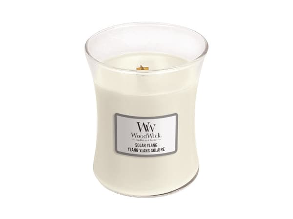 WoodWick 10.16479.0019, Cylinder, Hvit, Bergamot, Jasmine, Musc Parfyme , menn, Sandaltre, Tuberose, Ylang-ylang, 1 stykker