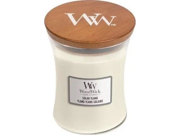 WoodWick 10.16479.0019, Cylinder, Hvit, Bergamot, Jasmine, Musc Parfyme , menn, Sandaltre, Tuberose, Ylang-ylang, 1 stykker