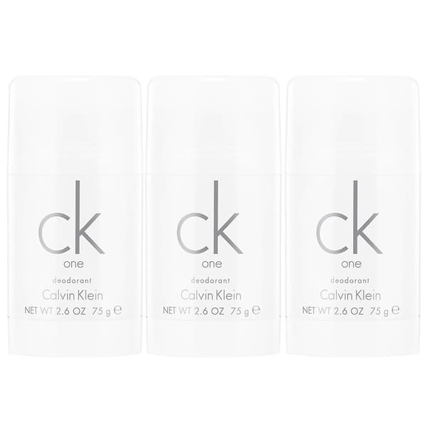 3-pack Calvin Klein CK One Deostick 75ml