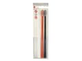 Miniatyrbild 1 av 2: Swissdent Colours Soft-Medium Toothbrushes (black, orange, white) 3 pcs