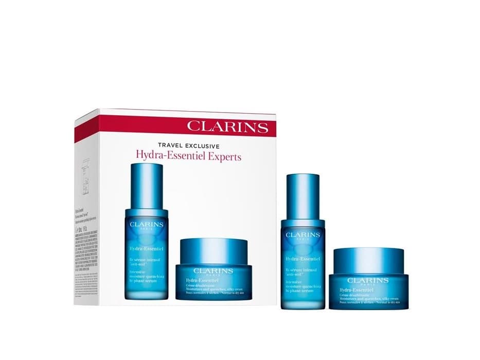 Clarins Hydra-Essentiel Experts Set - Dame - 80 ml