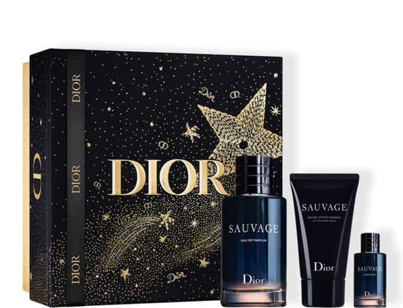 Dior Sauvage Giftset - Men - Edp 100 ml + 10 ml Edp + Aftershave balm 50 ml