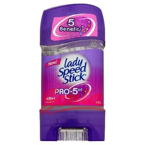 Lady hastighet Stick Deodorant Gel Pro 5in1 65g