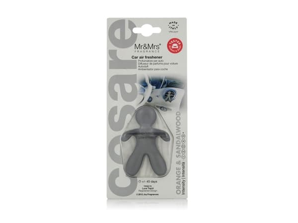 Mr&Mrs Fragrance Cesare Car Air Freshener Orange & Sandalwood