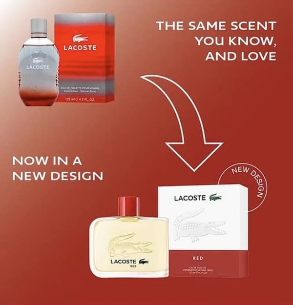 Lacoste Red EDT M 75 ml