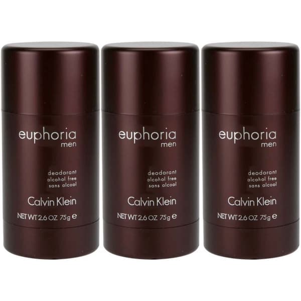 3-Pack Calvin Klein Euphoria Deostick 75ml