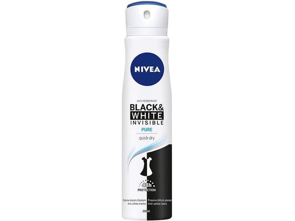 NIVEA DEO 250ml Women's INVISIBLE PURE&amp; Spray