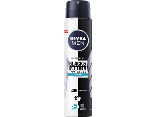 NIVEA DEO 250ml men's spray INVISIBLE FRESH