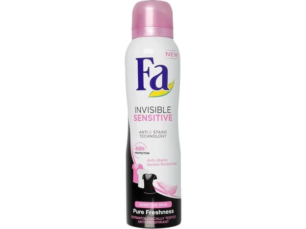 H FA DEO SPRAY INVISIBLE SENSITIVE 150ml