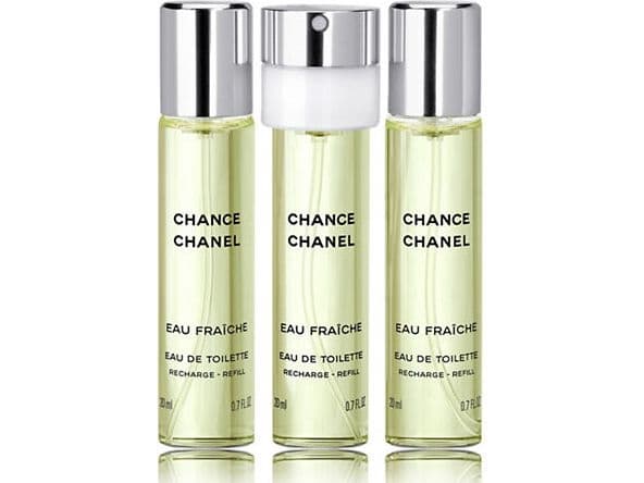 Chanel Chance Eau Fraiche edt 3x20ml refills
