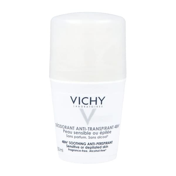 VICHY VICHY Deodorant antiperspirant deodorant roll-on 48h. Utan parfym. 50 ml - Deodorant