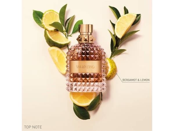 VALENTINO Uomo, Miehet, 150 ml, Bergamotti, Sitruuna, Iris, Vetiver, Mustapippuri, Kardemumma, Suihke