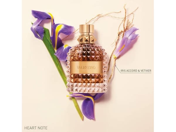 VALENTINO Uomo, Miehet, 150 ml, Bergamotti, Sitruuna, Iris, Vetiver, Mustapippuri, Kardemumma, Suihke
