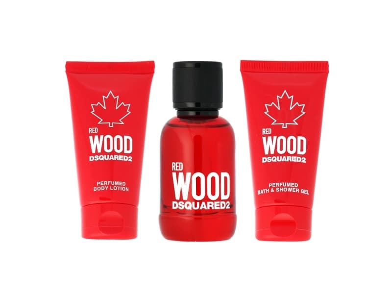 Dsquared2 Red Wood EDT 50 ml + SG 50 ml + BL 50 ml (woman)