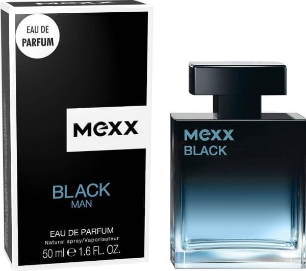 Mexx Black Man Eau De Parfum Long Lasting Mens Fragrance 50ml