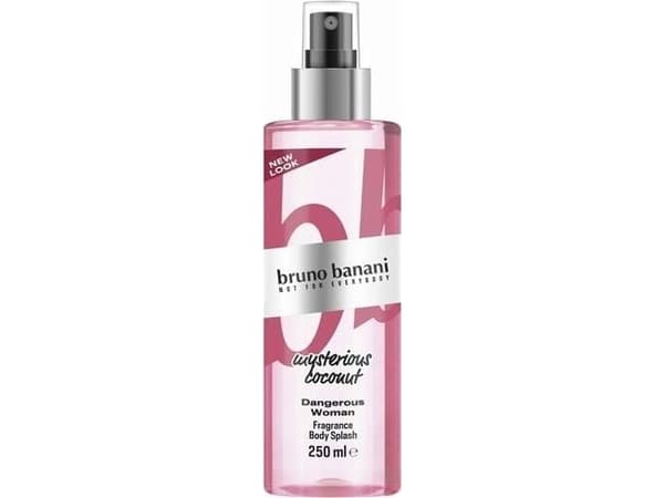 BRUNO BANANI Dangerous Woman Mysterious Coconut BODY MIST spray 250ml